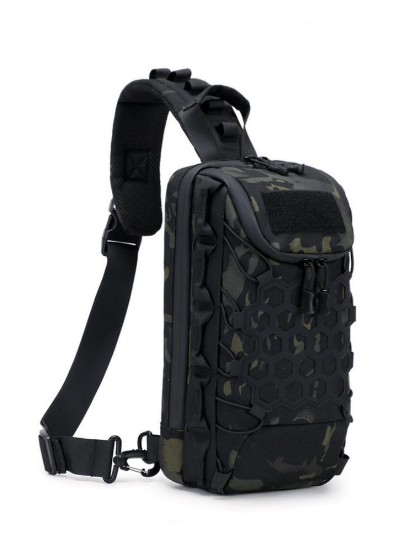 Sling Backpack Shoulder - Homefish Neue taktische Outdoor-Brusttasche, Sling-Schulterrucksack, EDC-Umhängetasche