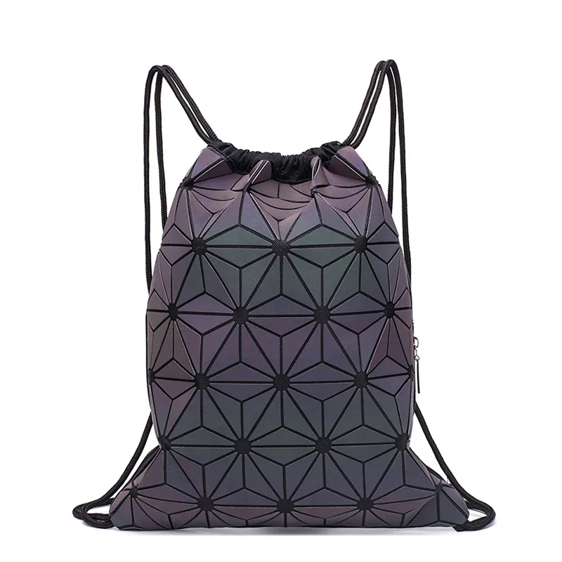 Fashion Backpack Women - Neue Frauen Kordelzug Rucksäcke Holographische Bagpack