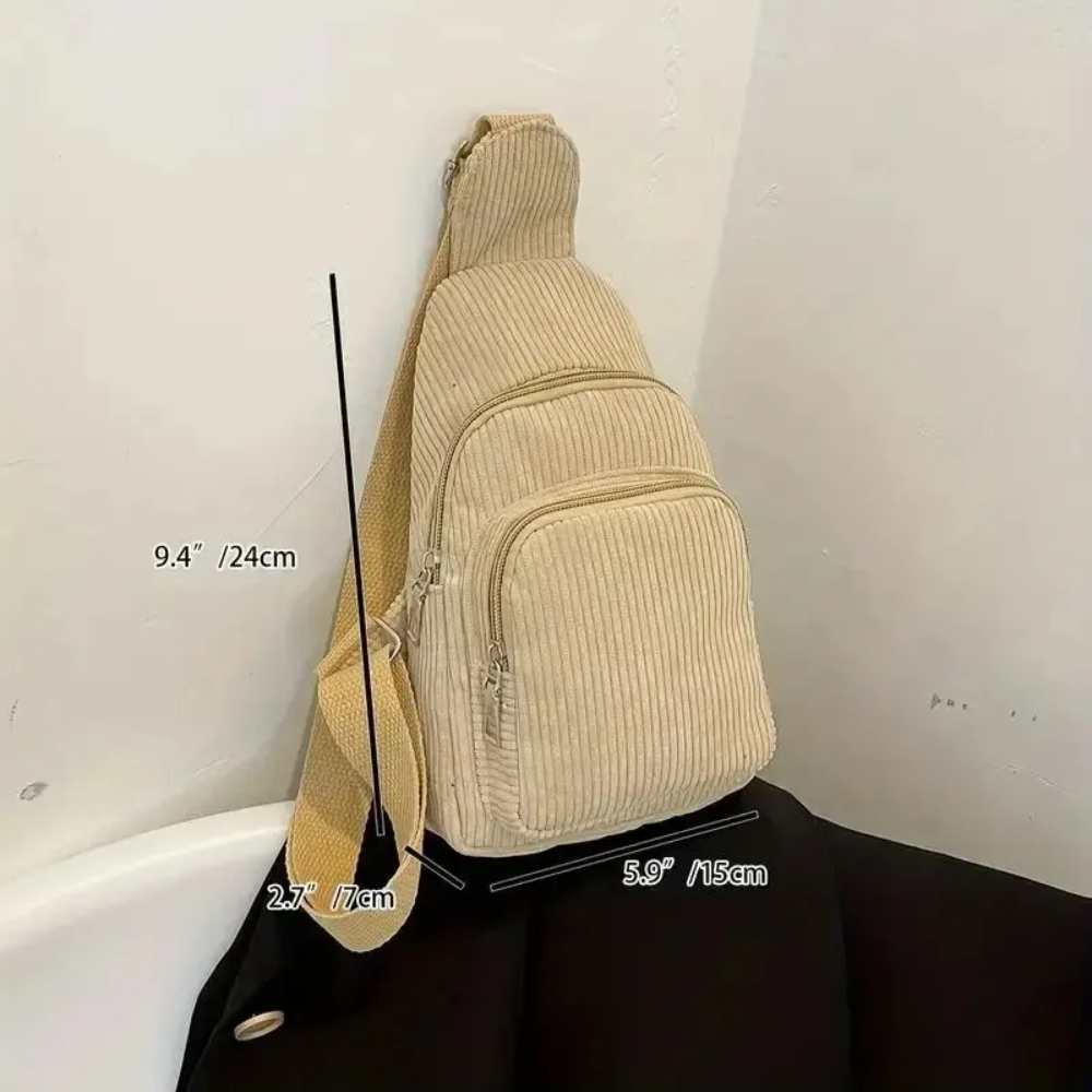 Vintage Cord Umhängetasche Ret – Mini Backpack Purse Bewertung und Preis