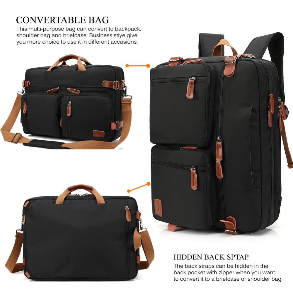 3-in-1 Konvertierbarer Laptop- – Laptop Backpack 15.6 Bewertung und Preis