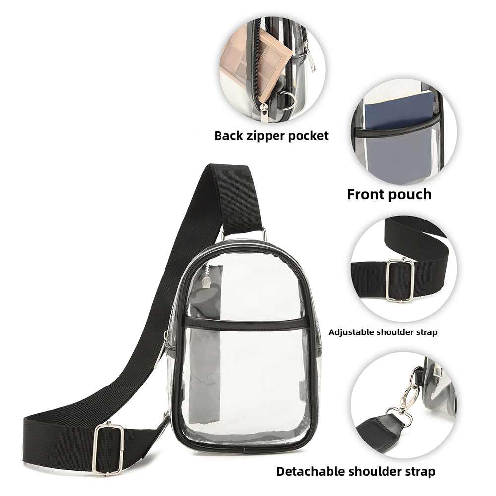 Durchsichtige Umhängetasche, w – Sling Backpack Shoulder Bewertung und Preis