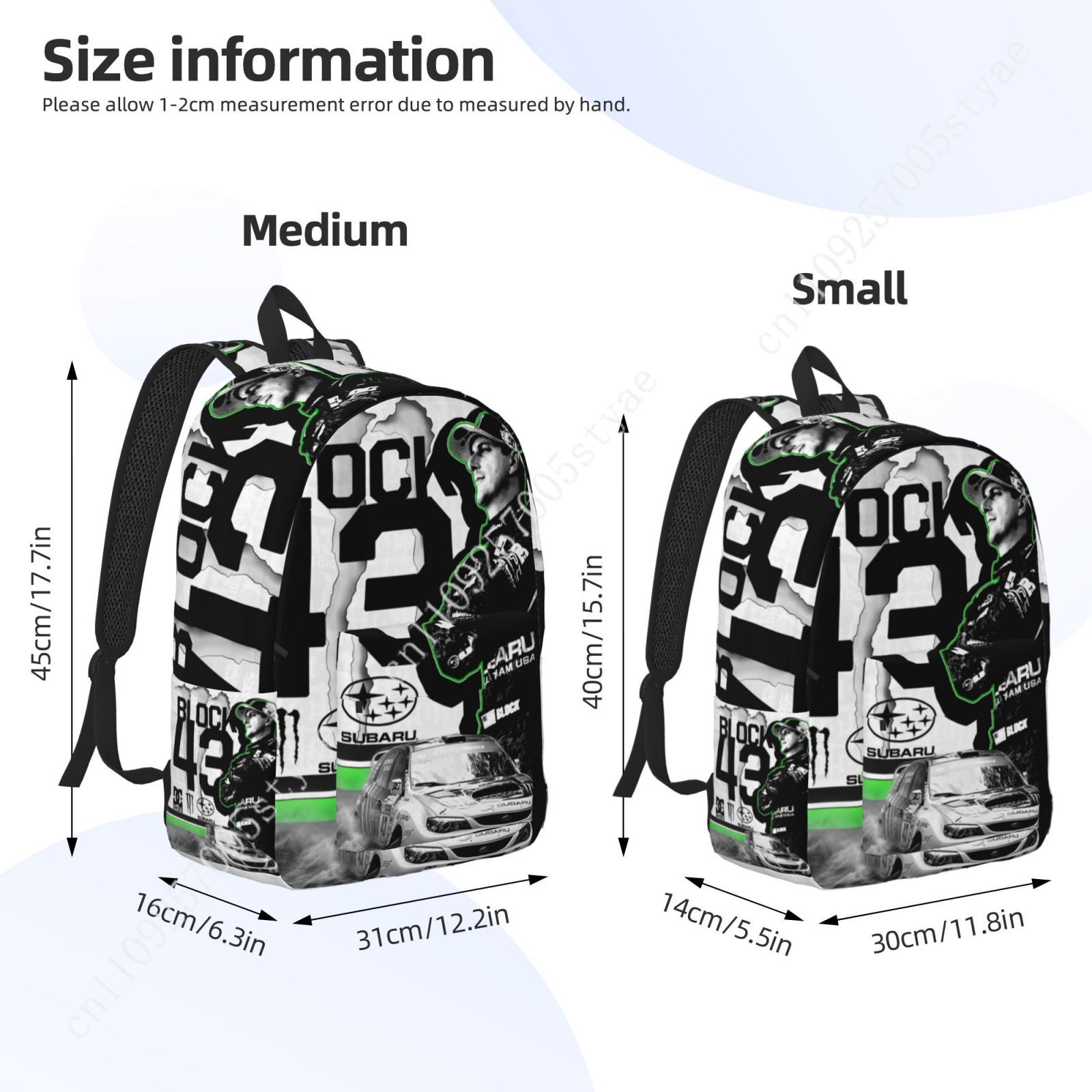 Ken Block 43 Custom Canvas Lei – Fashion Backpack Women Bewertung und Preis